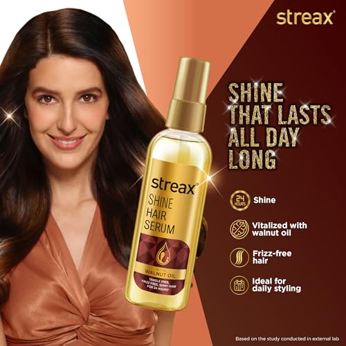 Hair Serum Enriched with Walnut Oil Gives Frizz-free Satin Smooth Hair 90 ML - Image 4