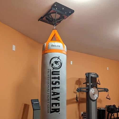 Miniatura 2 de Firstlaw Fitness Spider Mount 200 - Colgador pesado para saco de boxeo - para bolsas pesadas de 120 libras a 200 libras - Fabricado en los Estados