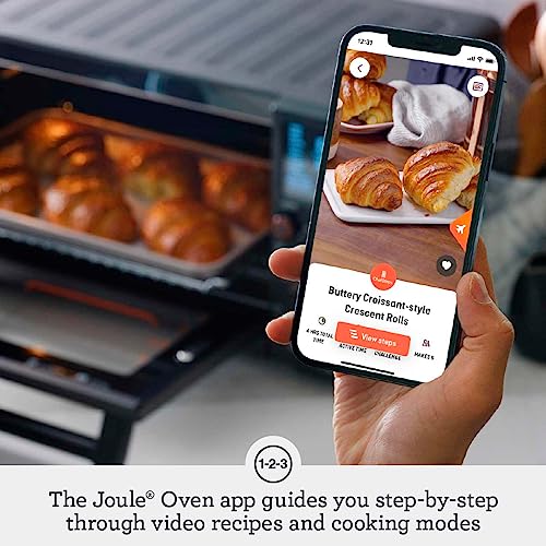 Breville BOV950BST Joule Smart Countertop Oven Air Fryer Pro, Black Stainless Steel