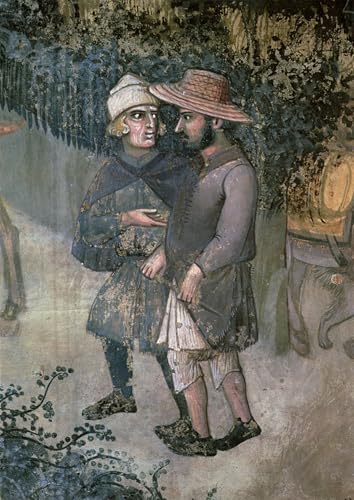 Arts Affiche Ambrogio Lorenzetti pour sublimer un mur de salon