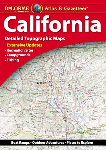 Delorme Atlas & Gazetteer California