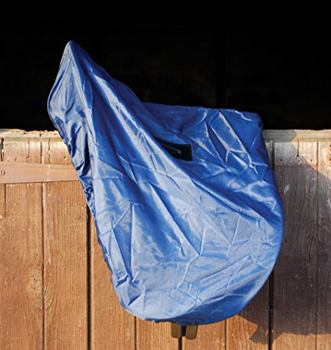 Rhinegold Housse de Selle imperméable Bleu Marine