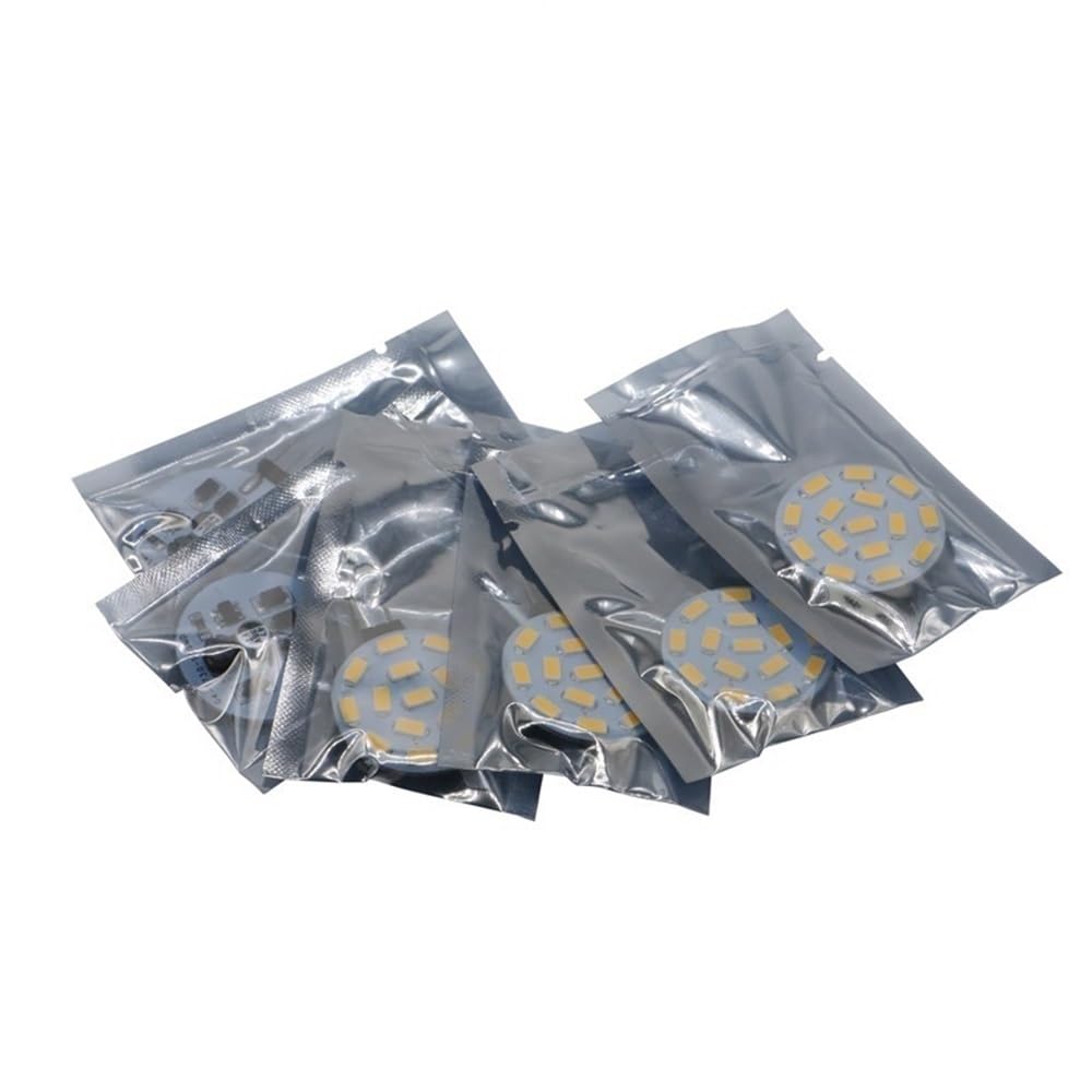 AGIPS FARMACEUTICI AGIP luci a Bassa Tensione 50 pz. DC / AC10V-30V 15 LED G4 SMD 5730 Lampada a LED 3W LED. Lampada da Illuminazione G4 Lampada Rotonda Bianca/Bianca Bianca Lampadine per la casa