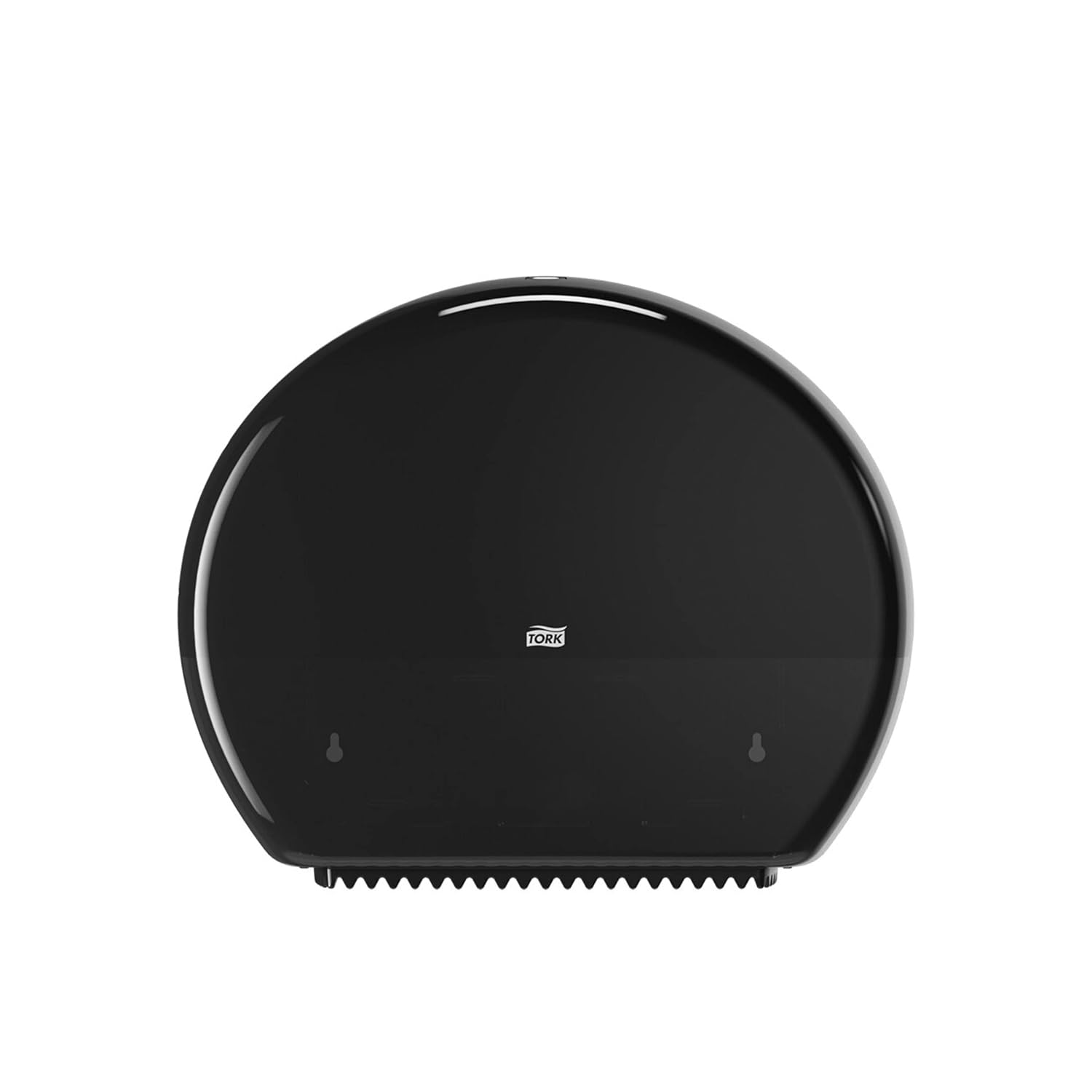 Tork 554028A Elevation Jumbo Bath Tissue Roll Dispenser, 14.2" Height x 17.2" Width x 5.2" Depth, Black (Case of 1 Dispenser) For use with Tork 12021502 and 11010403