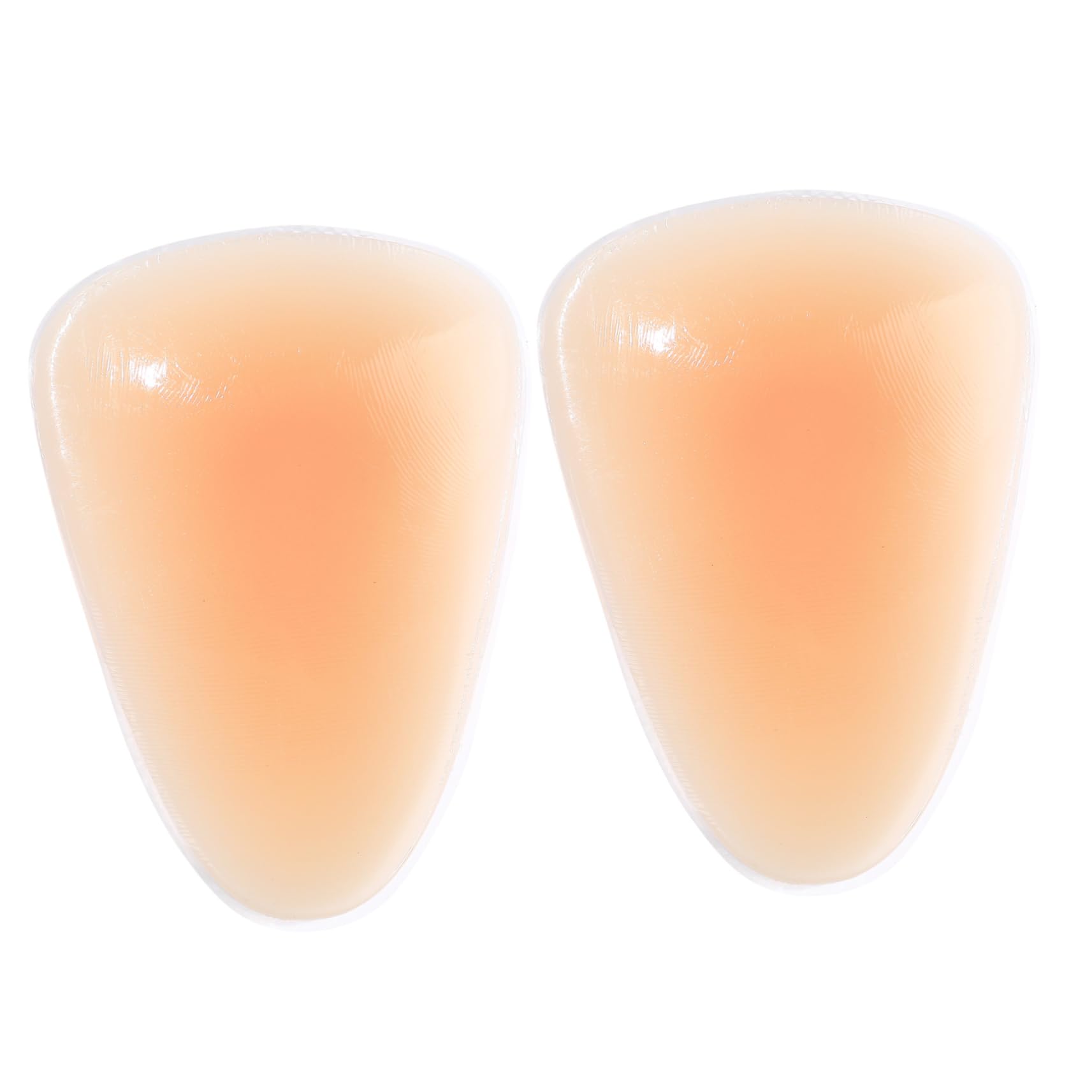 balacoo Portable Ice Skating Knee Pad Adhesive Silicone Kneepad for Women Skating Brace for Snowboard Protection