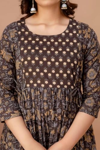 Image of Women's Maternity Kurti for Feeding Zippers |Easy Breastfeeding Kurti for Nursing Pre and Post Pregnancy (Combo of 2 Kurti)