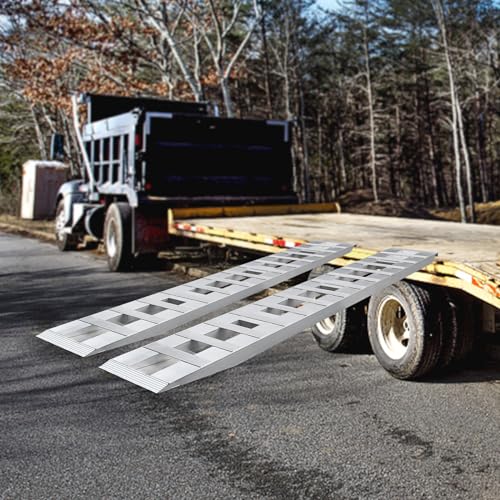 Rampa de carga plegable aluminio 80 x 15 pulg, capacidad 6000 lbs miniatura 7