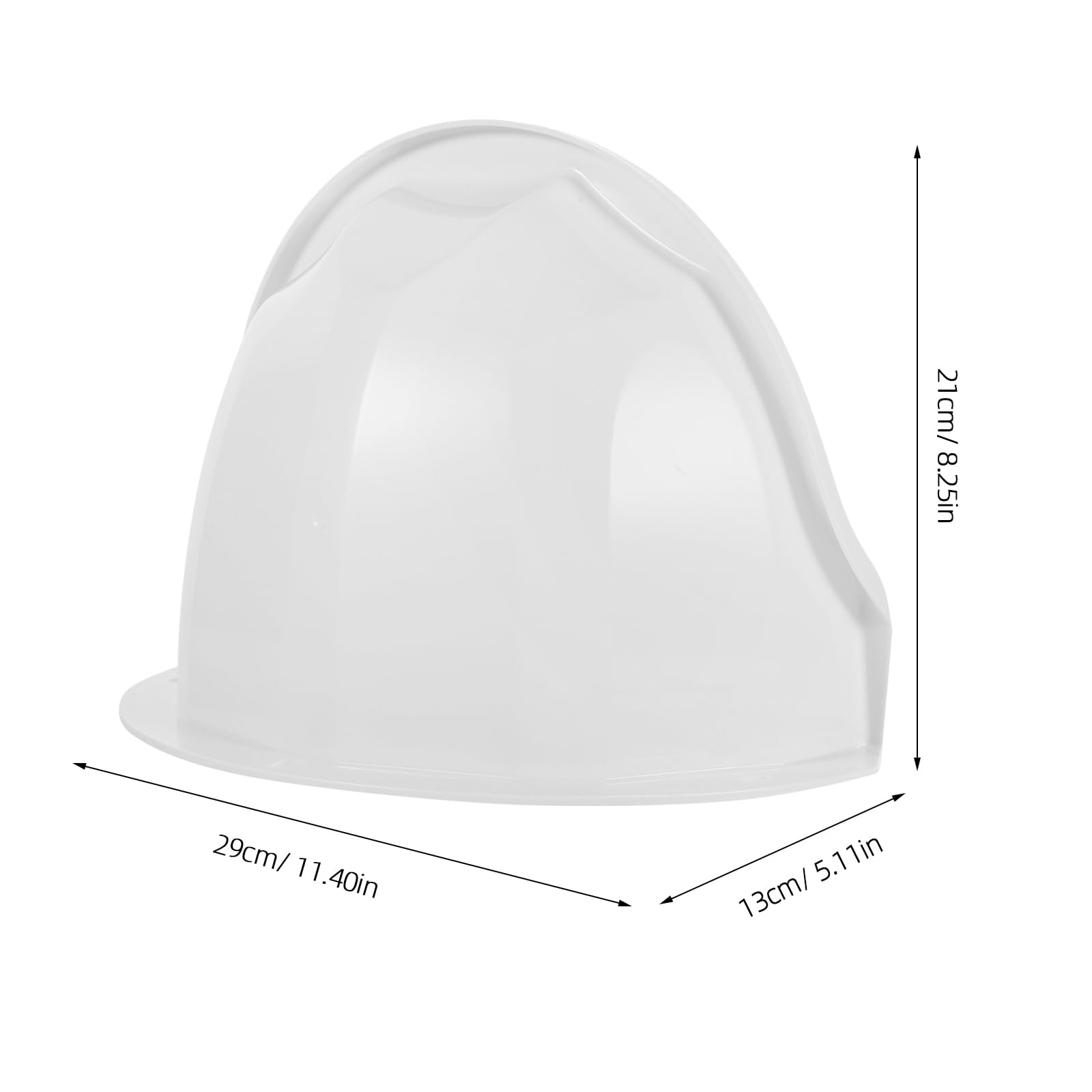 PRETYZOOM 2 Pezzi Copertura Antipioggia Per Telecamera Di Sicurezza Esterna, 29x21 cm Protezione Tettuccio in Abs Per Telecamera E Dome, Resistente Ai Raggi Uv Impermeabile