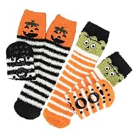 totes toasties Kids Super Soft Slipper Socks (Twin Pack)