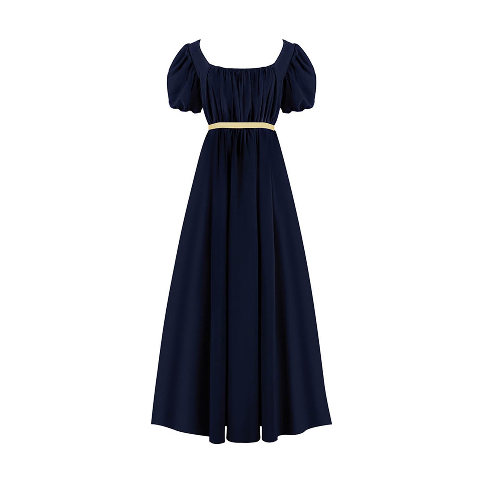 Damen Trachtenkleid Dirndlkleid Midi mit Dirndlschürze Trachtenmode Oktoberfest Outfit Elegantes Ballkleid mit hoher Taille für Cosplay und Partys Oktoberfest Costume