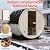 amocane Outdoor Barrel Steam Sauna 2 Person, Canadian Spruce Wooden Saunas Room for Home, Traditional Backyard Spa with 4.5KW Toule Heater, Rocks, Bucket, Waterproof System (70.87”x 47.24”x 70.87”)