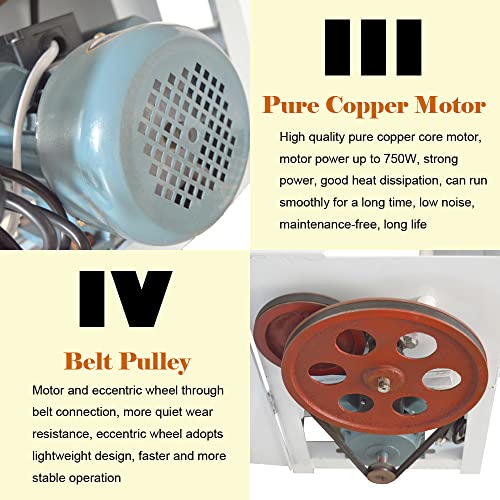 INTBUYING Semi-Automatic Egg Washer Machine with Brush Fresh/Duck/Goose/Potato Egg Cleaner Scrubber 1500-2000 Eggs/Hour Surface Cleaning Commercial Egg Cleaning Tool 110V