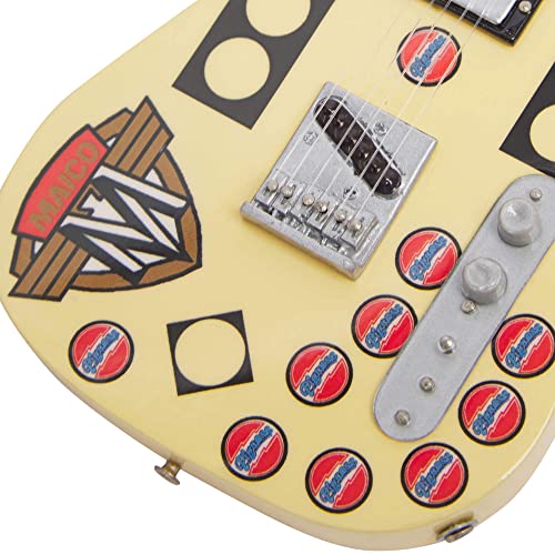 Terry Kath Réplique de guitare miniature – Cadeaux musicaux – Ornement fait à la main Échelle 1/4 – Comprend une boîte… - Les Beatles, Paul McCartney, John Lennon, RIngo Starr, George Harrison Terry Kath Réplique de guitare miniature – Cadeaux musicaux – Ornement fait à la main Échelle 1/4 – Comprend une boîte… – Image 5
