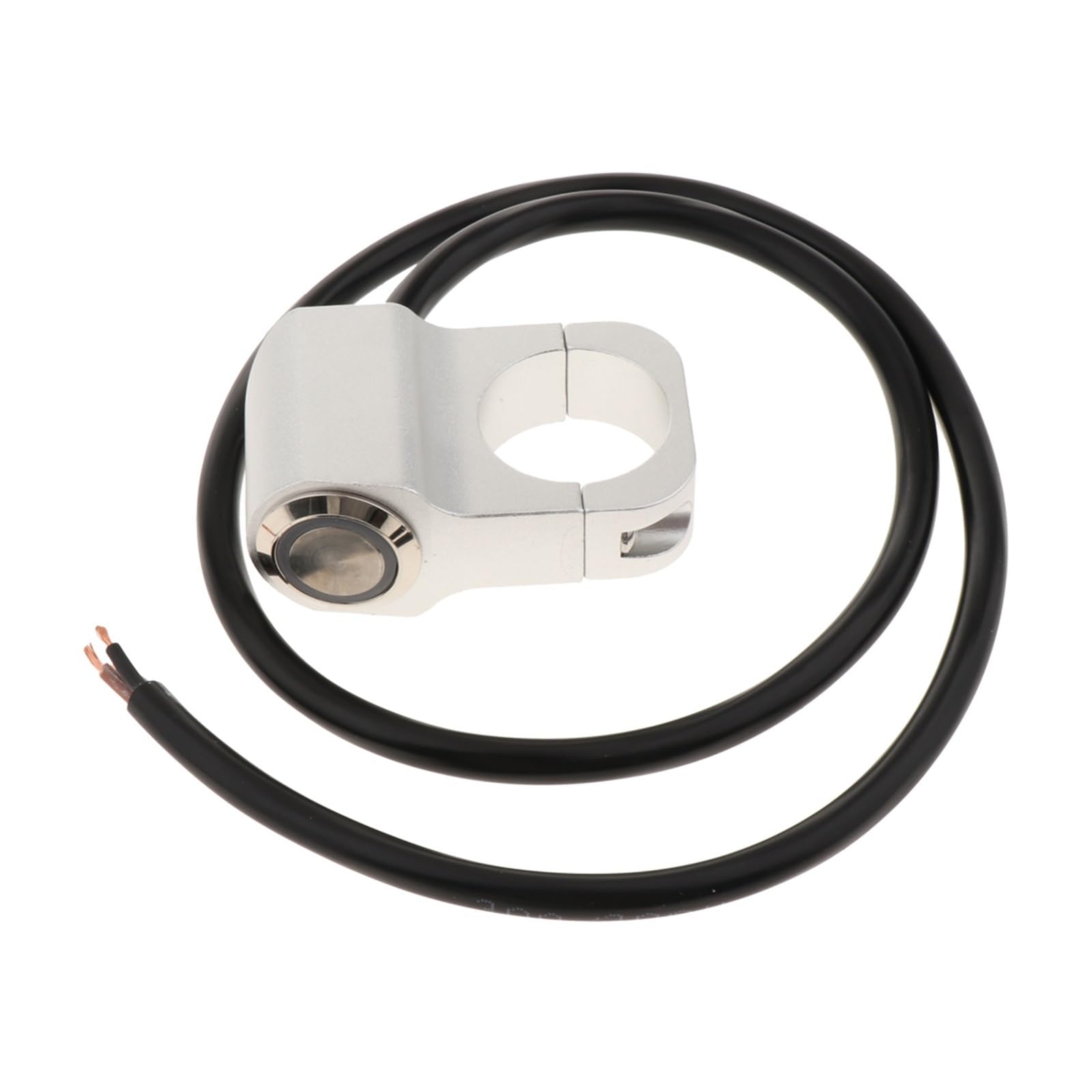 Manubrio Interruttore Interruttore Moto | ATV Manubrio Faro Fendinebbia Acceso Spento Avvio clacson(White)