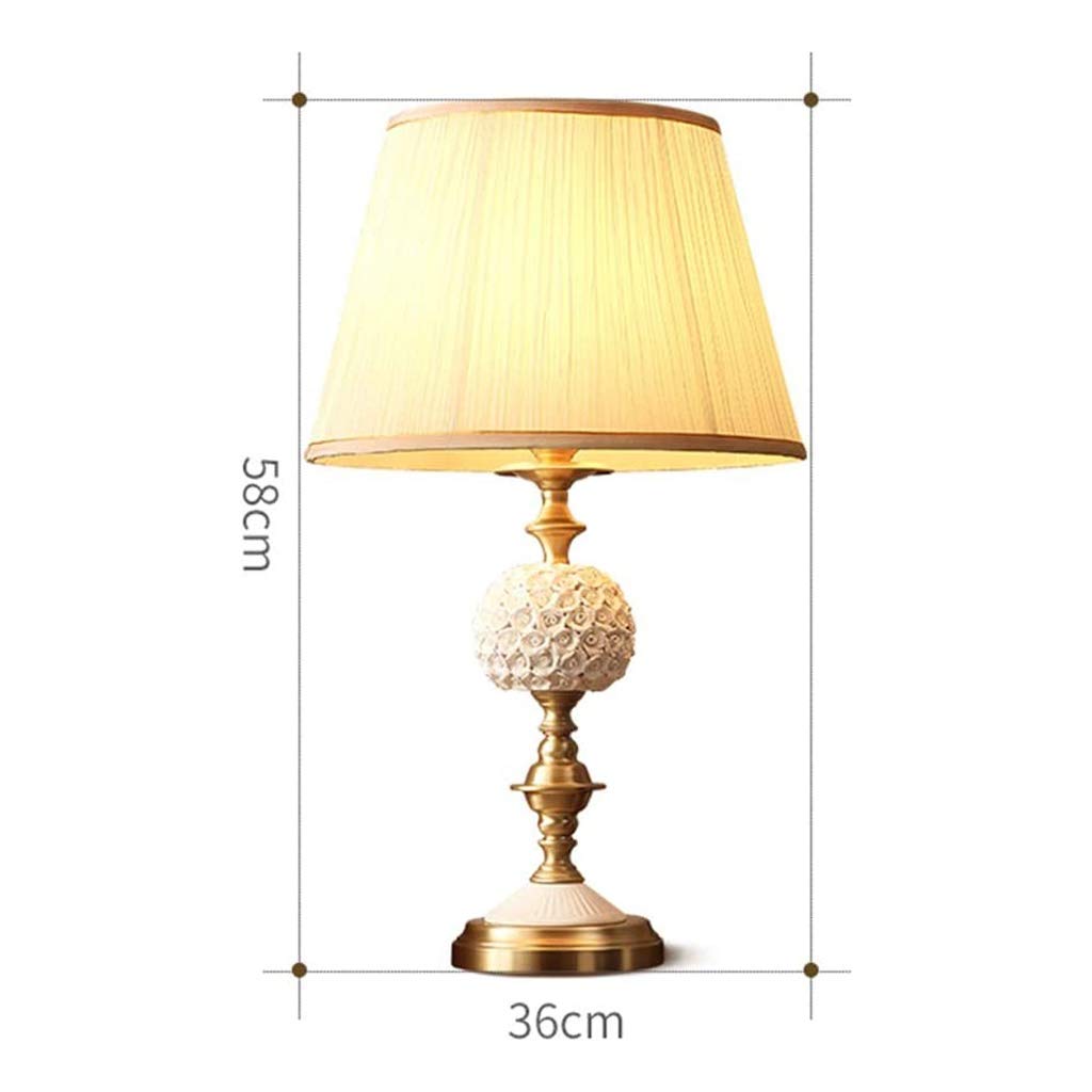 Lampa stołowa Lampa stołowa z tkaniny Lampka nocna do sypialni Salon Retro Lampy domowe Oświetlenie wewnętrzne Lampa stołowa