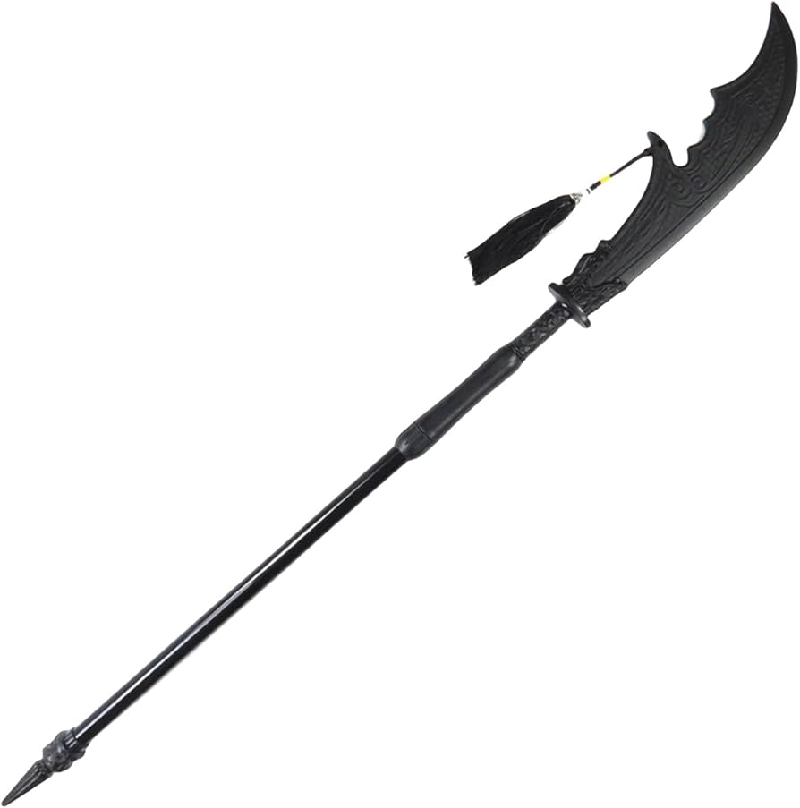 Amazon.co.jp: 青龍偃月刀 武器 長刀 仮装小物 小道具 アクセサリー