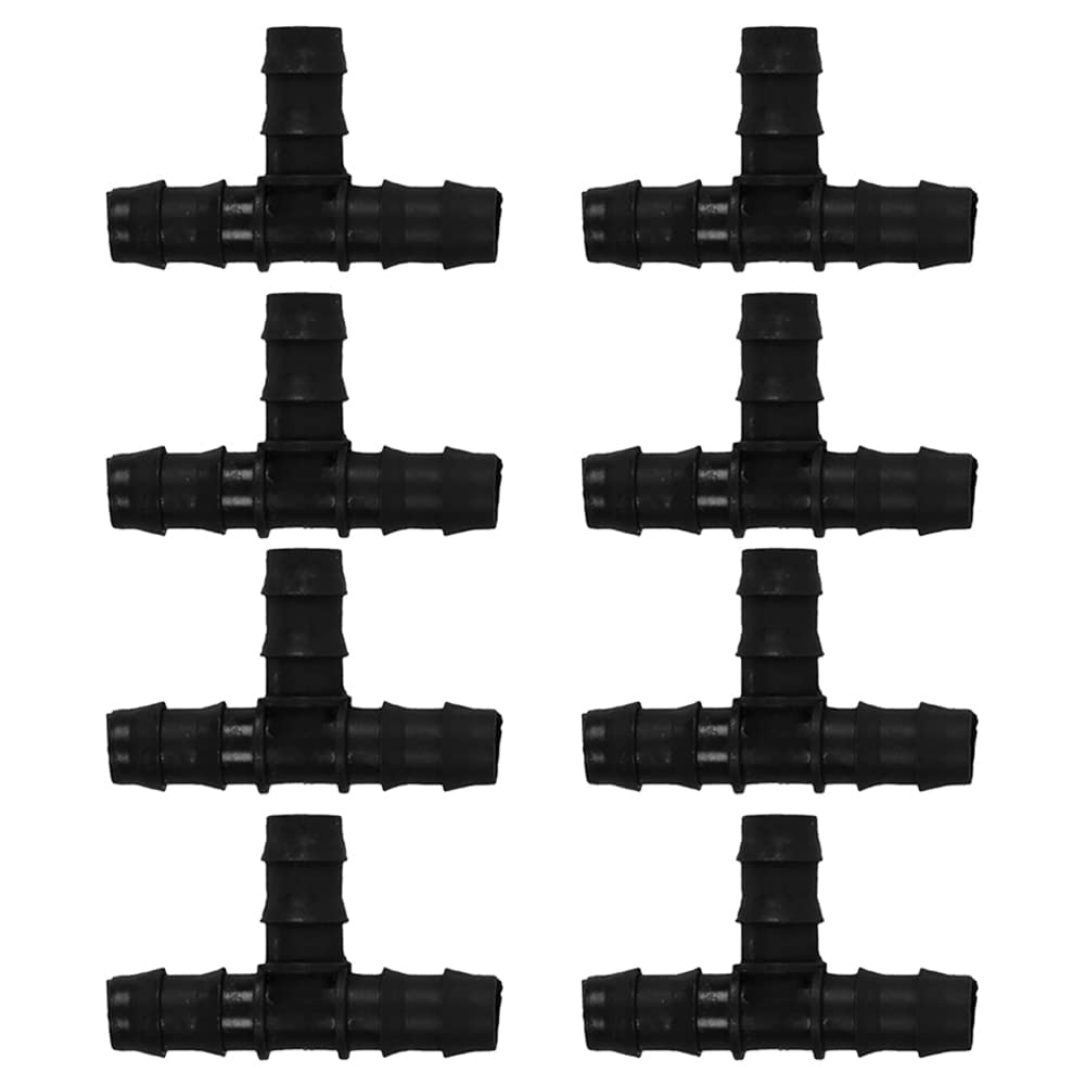 APPSTER 16MM Drip Irrigation Accessories Tee Connectors for Watering Home Garden, Pipe Joint Connectors, Dripline Joiner, Lateral Pipe Fittings - (Pack of 50) (B0BFHJ1QKM) Amazon Price History, Amazon Price Tracker