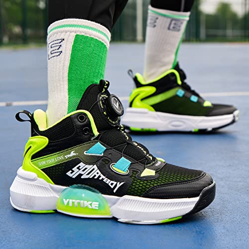 Kids Shoes Boys Sneakers Girls Sports Shoe Breathable Lightweight Basketball Sneaker4