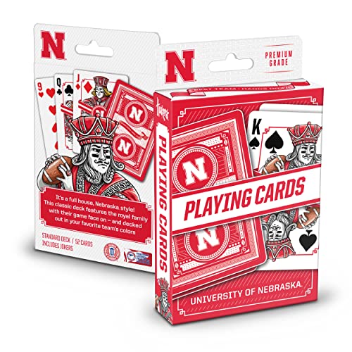 Image of YouTheFan NCAA Officially-Licensed Playing Cards - Original Artwork on All face Cards and Jokers - Team's Official Colors - Quality Linen Texture - Designed in The USA