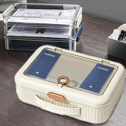 Porte-documents de grande capacité et boîtes de rangement pour certificats - 3