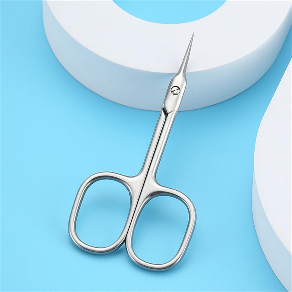 Nożyczki do skórek ze stali nierdzewnej do usuwania zdobień paznokci obcinacz do skórek profesjonalne obcinacze do skórek do paznokci akcesoria do manicure, srebro, h
