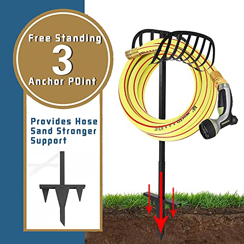image for Pantutru Garden Hose Holder Freestanding, Water Hose Holder, Hose Hang