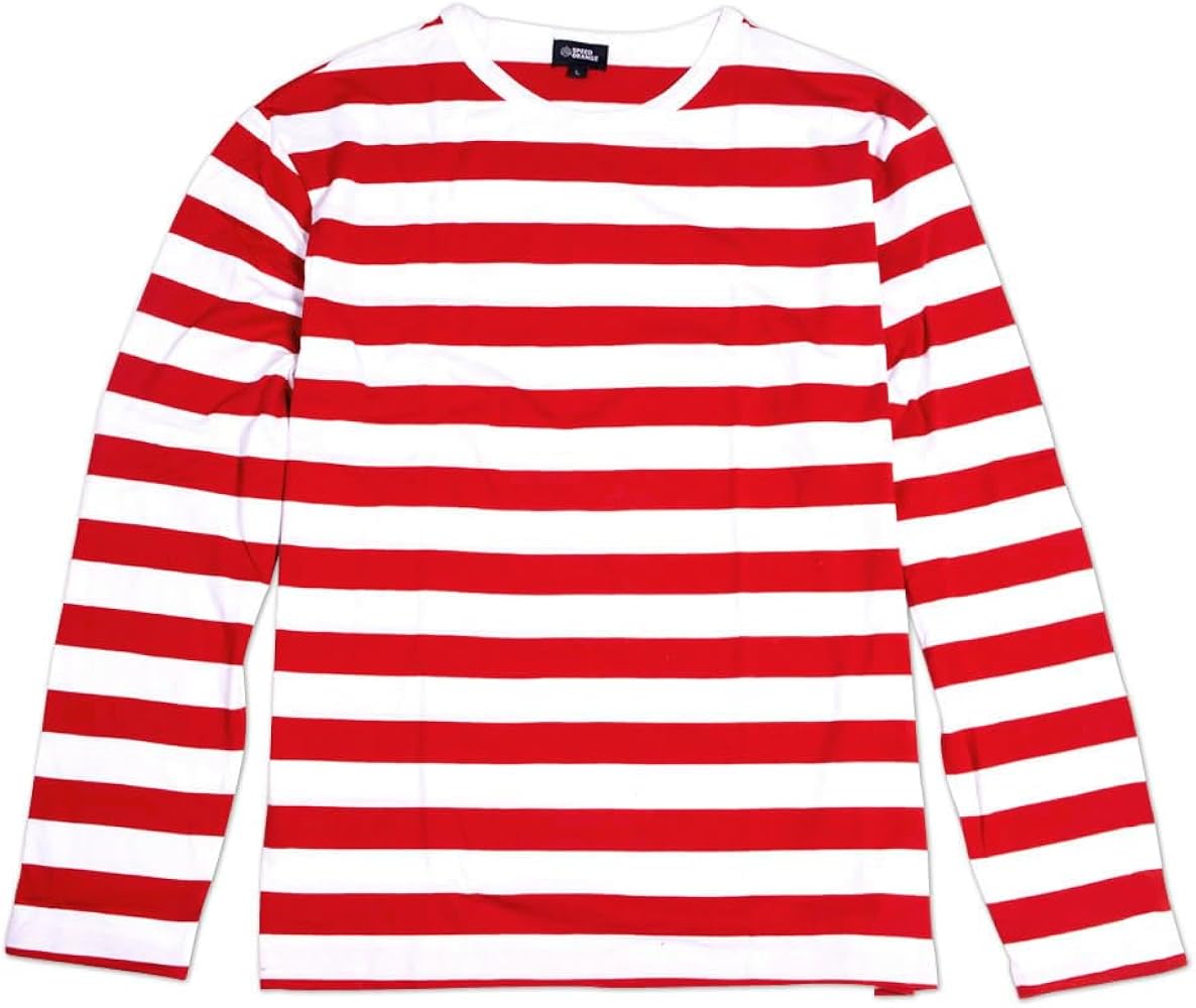 Amazon | [SPEED ORANGE] [スピードオレンジ] ロンT ボーダー 長袖 T