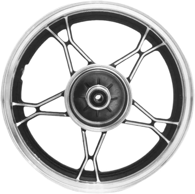 Aluminum Wheel Rim Front 1.60-18 Rear 2.15-16 Compatible With Haojue GN125 HJ125-8 Dayang Qingqi Qjmotor(Front 1.60-18)