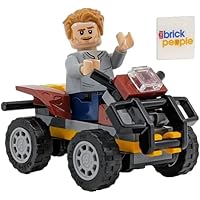 LEGO Jurassic World: Owen Grady Minifigure with Quad ATV