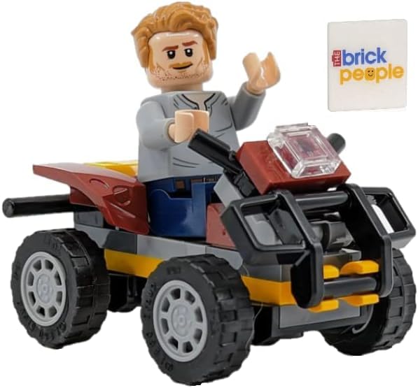 Jurassic World: Owen Grady Minifigure with Quad ATV