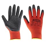 guantes latex negro cocina FLEXIBLE Y CÓMODO: El Poliéster del guante brinda una flexibilidad excelente, además, al poseer diferentes tipos de tallas podrás escoger aquella que se ajuste más a tu tamaño. De esta forma, podrás realizar todas las actividades que necesites sin sentirte incómodo. Las tallas que ofrecemos van desde la talla 6 hasta la talla 11.