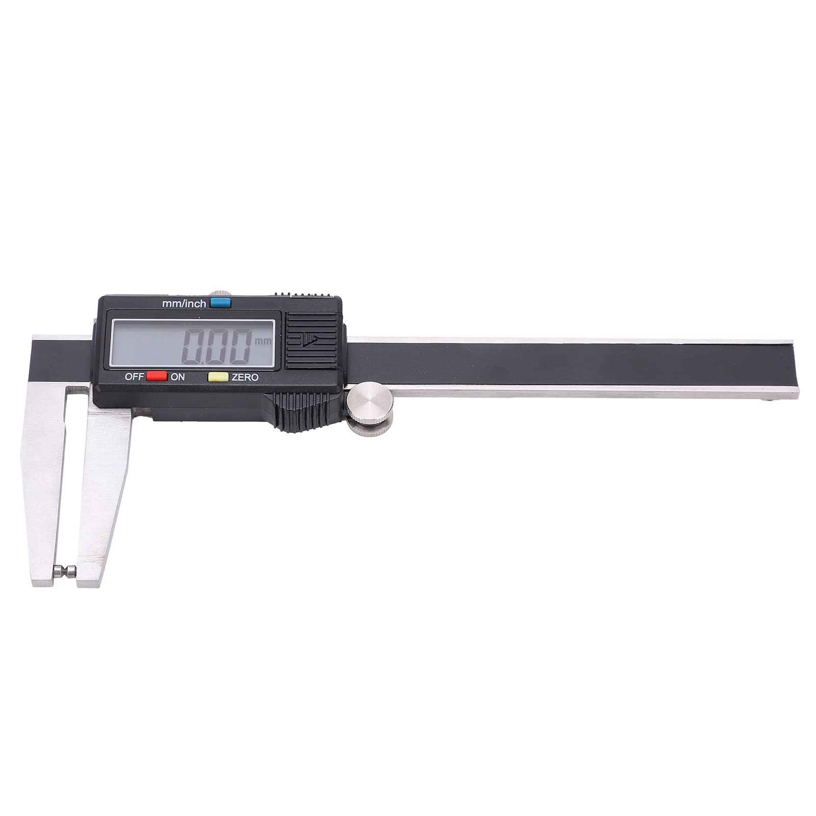 Calibrador de Disco de Freno Digital de 100 Mm, Herramienta de Medición con Regla Puntiaguda Vernier para Medición de Paredes de Tuberías y Orificios Profundos