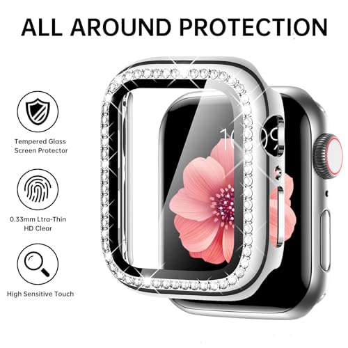 Image of Mesime Bling Jewelry Band Compatible with Apple Watch Bands for Women