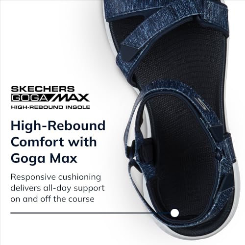 Image of Skechers Women's 600 Spikeless Golf Sandals Shoe