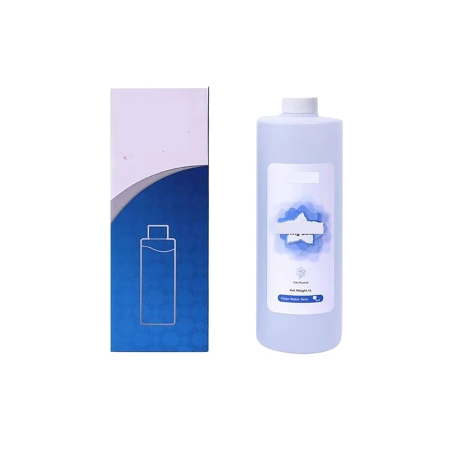 Cadfghjk 1L Cleaning Fluid Floor Cleaning Solution Liquid - Compatible With ECOVACS Deebot Ozmo T20 N9+ T10 OMNI T10 TURBO X1 OMNI X1 TURBO(N8 N9)
