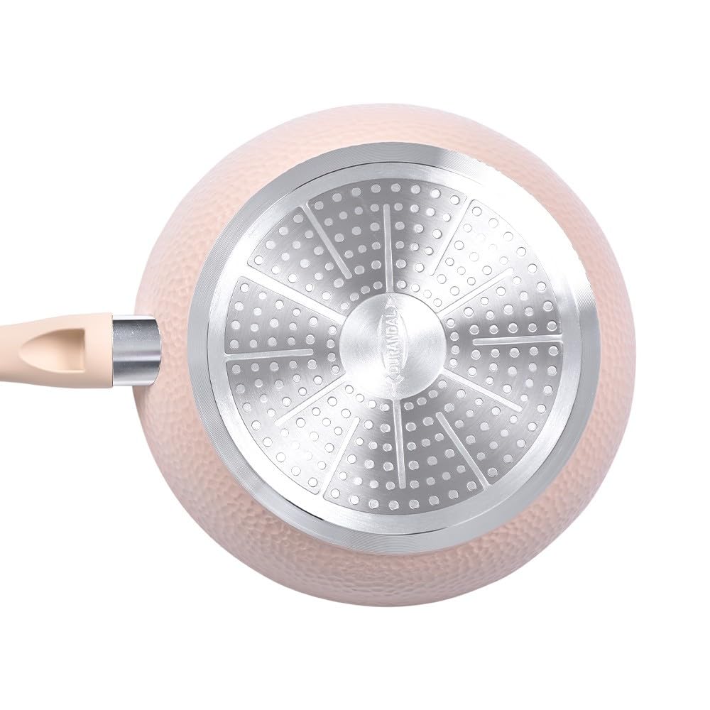 Durandal Équilibre | Poêle antiadhésive à frire compatibles tous feux coloris pastel - 32 cm Durandal Équilibre | Poêle antiadhésive à frire compatibles tous feux coloris pastel - 32 cm