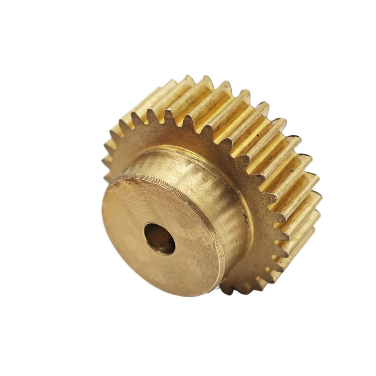 Gear, Spur Gear 0.5M 60T Brass 1.98-12.7mm Bore(3.17mm bore)