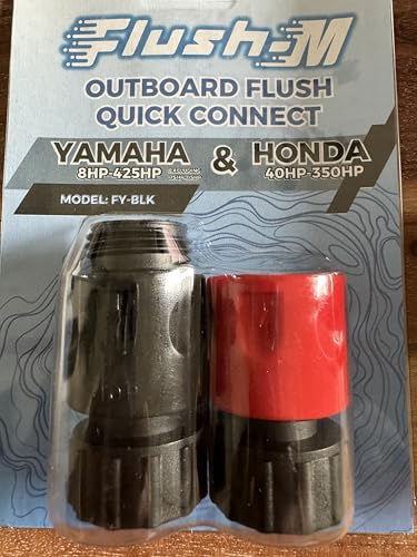 Flush-M Outboard Quick Connect Flush Kit for Yamaha & Honda, Compatible with Yamaha V Max SHO - Image 2