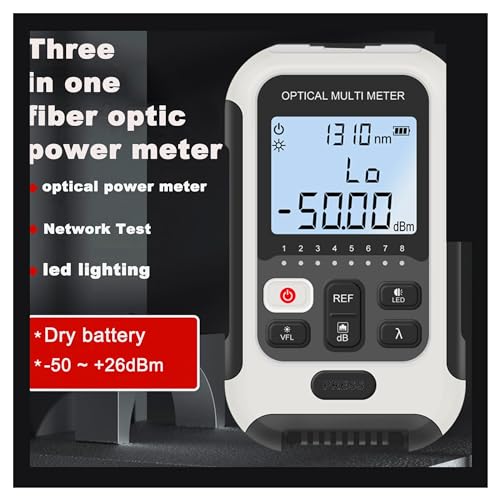 Testeur fibre optique FTTH et wattmètre optique pour câble SC FC - 3