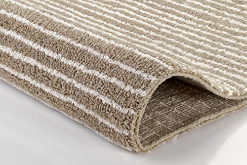 Kleine Wolke Badteppich Amalia, Farbe: Taupe, Material: 100% Baumwolle, Größe: 60x 90 cm – Bild 4