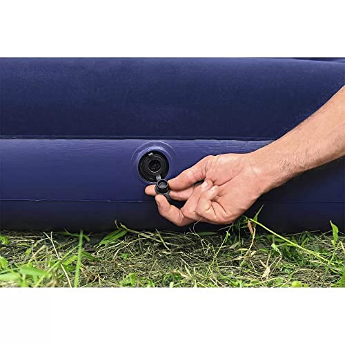 Bestway 6714QE Single High 8.5 Inch, Essential Comfort Indoor/Outdoor Soft Top Air Mattress W/Upgraded 2-Way Valve thumb #7
