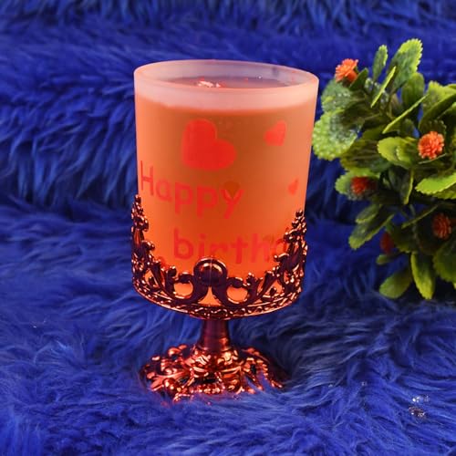 Image of Tealight Holder Stylishly Shaped Candle Diya Stand Plastic Beautiful Design Festival (2 Pc /Mix Design)