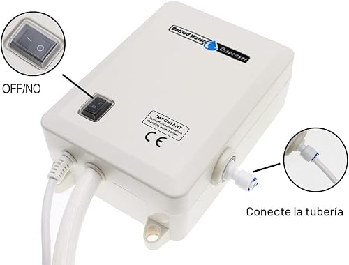 Miniatura 3 de Sistema de bomba dispensadora de agua para botellas autocebante 110V AC enchufe estadounidense bomba de agua potable de un solo tubo apto para grado