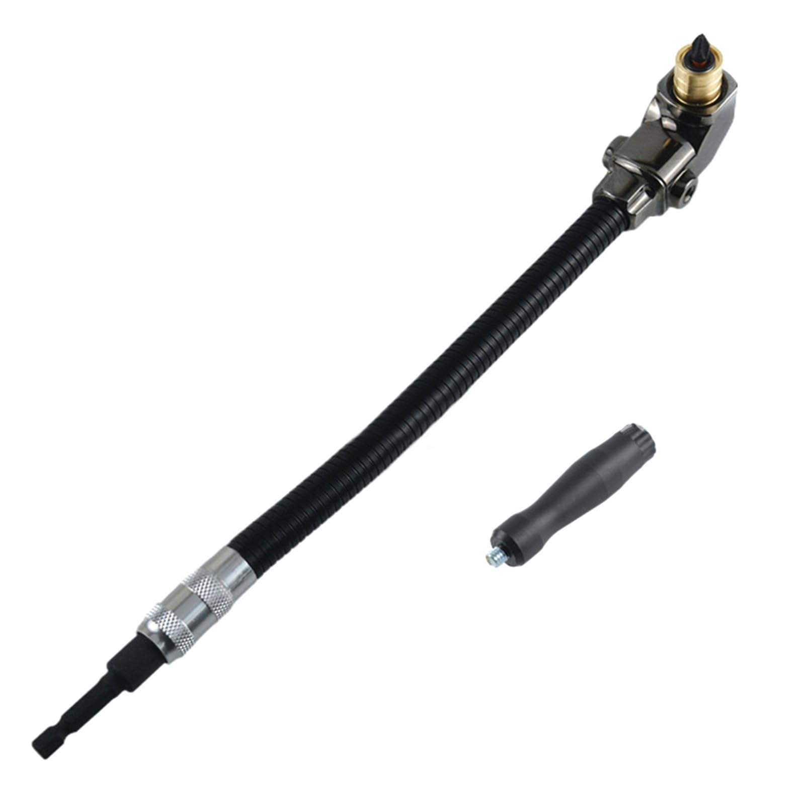 Lirrvb 90 Degree Electric Drill Chucks Woodworking Tool Flexible Shaft Right Angled Electric Corner Extension Rod Professional Screwdriver Extension