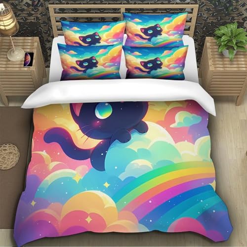 Housse de couette éléphant mignon 3D pour créer un cocon doux ado