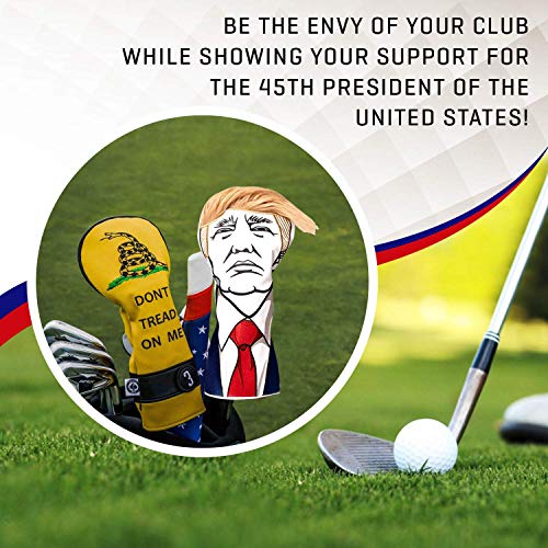 image for Pins & Aces Keep America Great Premium Golf Club Headcover - Quality L