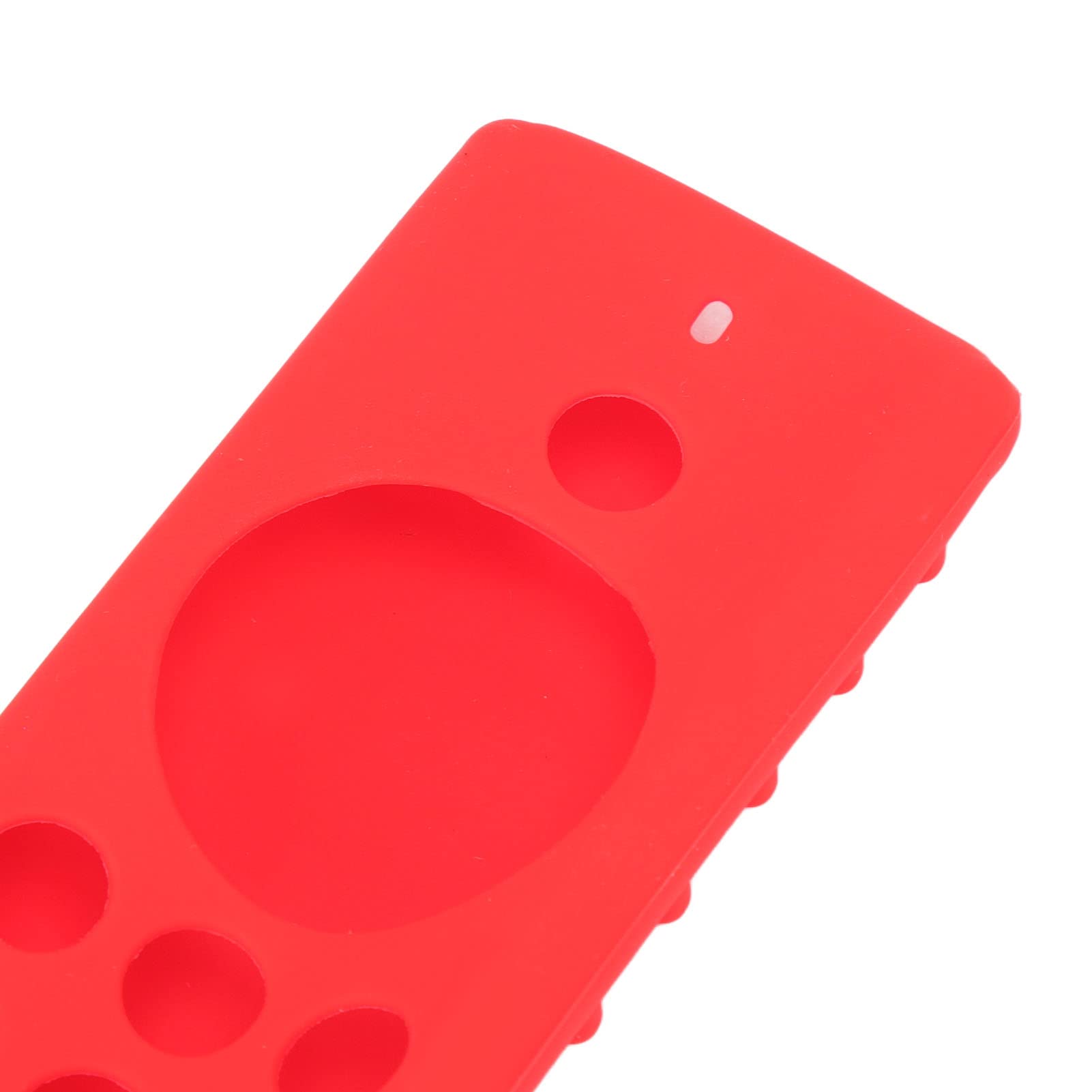 Funda protectora para Fire TV Stick de control remoto, funda protectora de silicona lavable a distancia, a prueba de golpes, protección de control remoto para Fire TV Stick Lite negro (rojo)