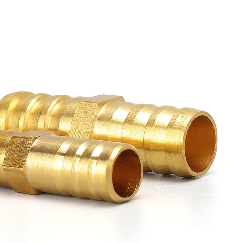 Conector de tubería en Y de 2, 3 y 4 vías, de latón, con codo recto y púas, de 6 mm, 8 mm, 10 mm, 12 mm, 14 mm y 16 mm, con púas, de 3 vías y diámetro