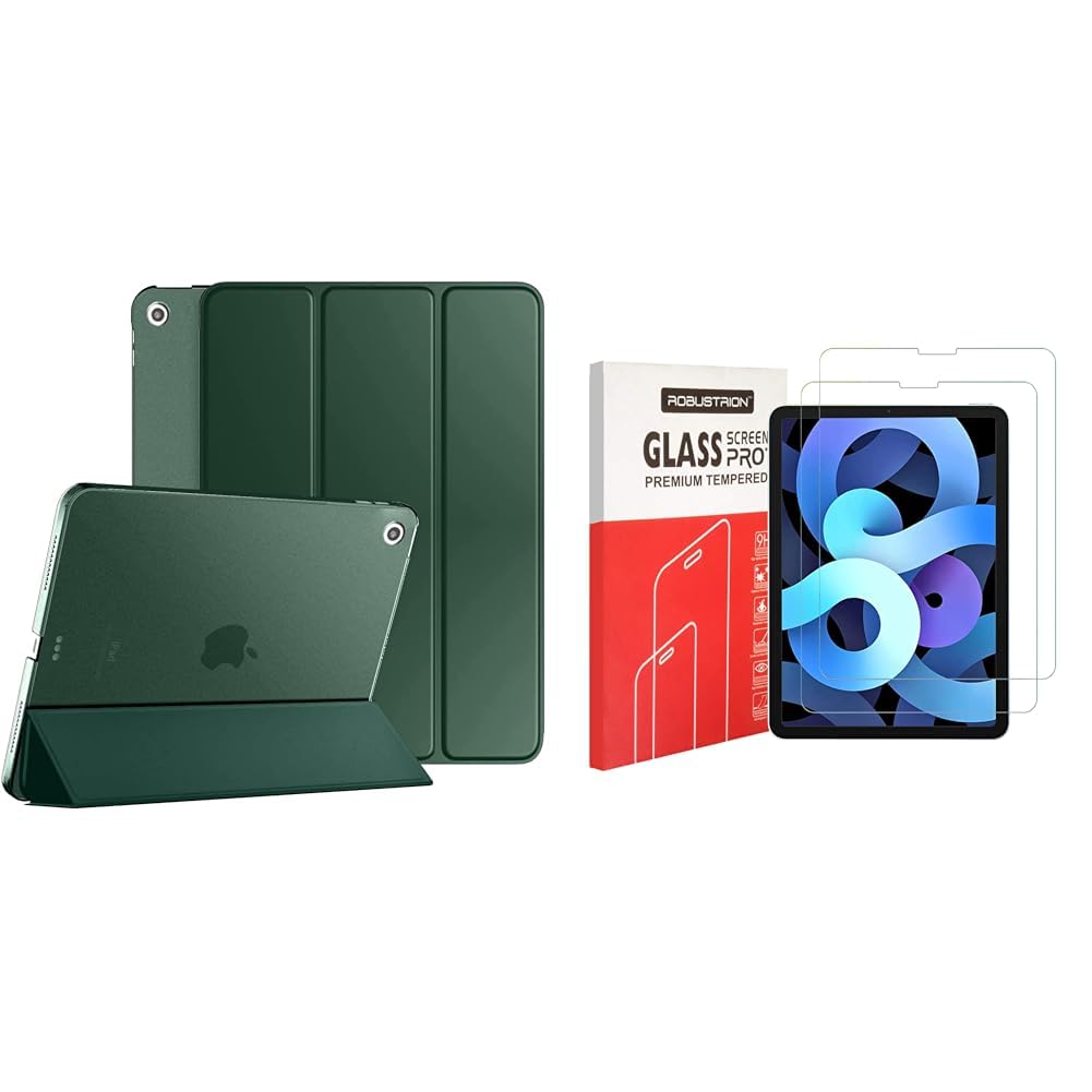 Robustrion Smart Trifold Hard Back Flip Stand Case Cover for iPad 9.7 inch 2018/2017 5th 6th Generat (B0C6LQYTWC) Amazon Price History, Amazon Price Tracker