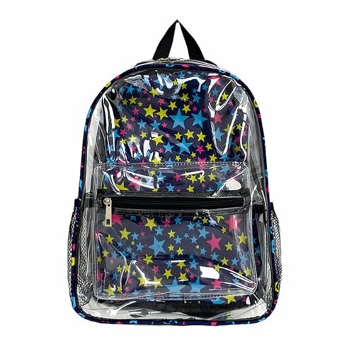 Simple Transparent Backpack, High Capacity Backpack, Casual Daypack For Travel, Work, Outdoor Activities, Picnics